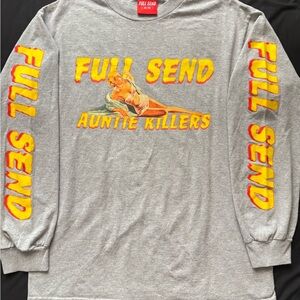 Gray Long Sleeve Tee